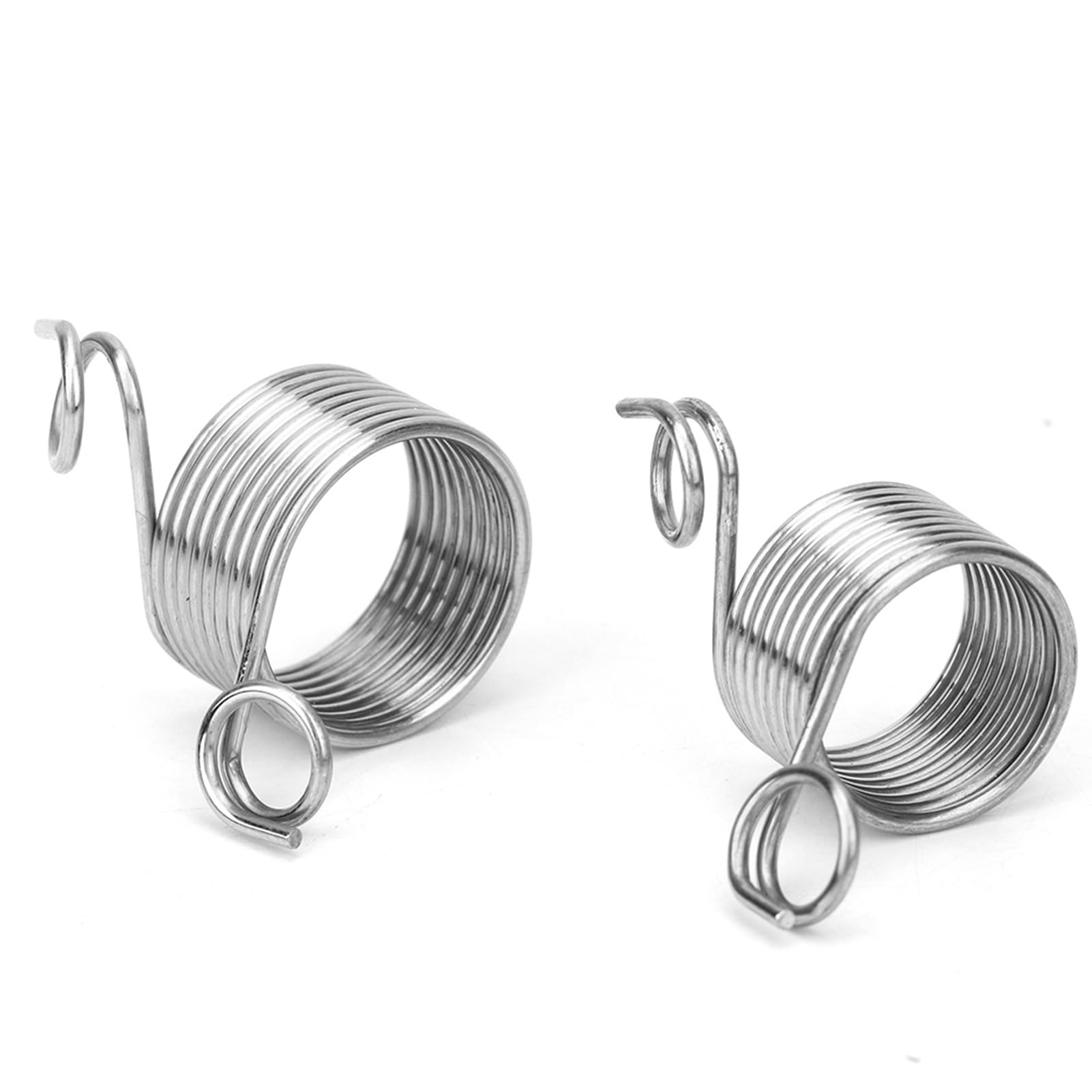 2 Pcs Knitting Thimble, Knitting Accessories Portable Stainless Steel Knitting Finger Ring, Crochet Ring for Crocheting Scarf Sweater for Knitting