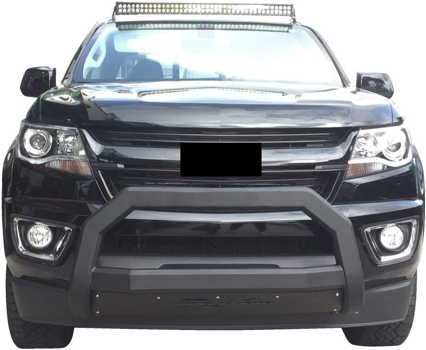VANGUARD VGUBG-1890-1155BK Black Powdercoat Optimus Wide Bull Bar | Compatible with 14-18 Subaru Forester