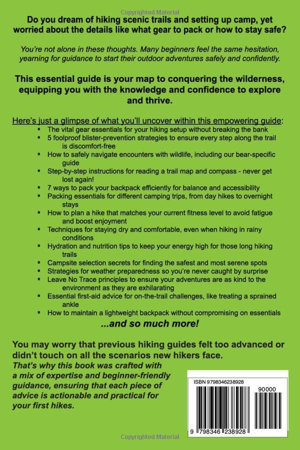Hiking and Camping for Beginners: A Guide to Learn the Basics ,Choose the Best Gear, Prepare for Emergencies and Feel More Confident About Your New Outdoor Hobby image 3