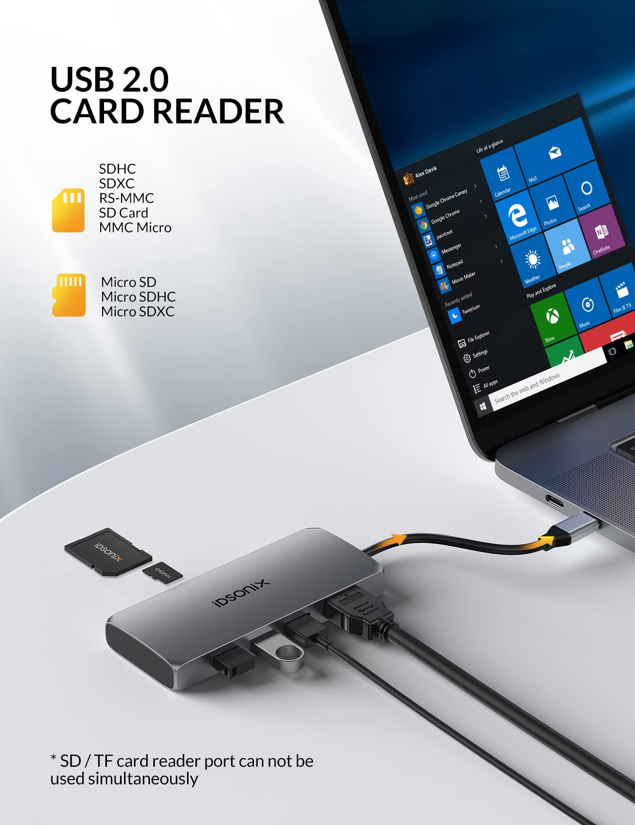 Amazon.co.jp: USB Cハブ マルチポートアダプター ドッキング