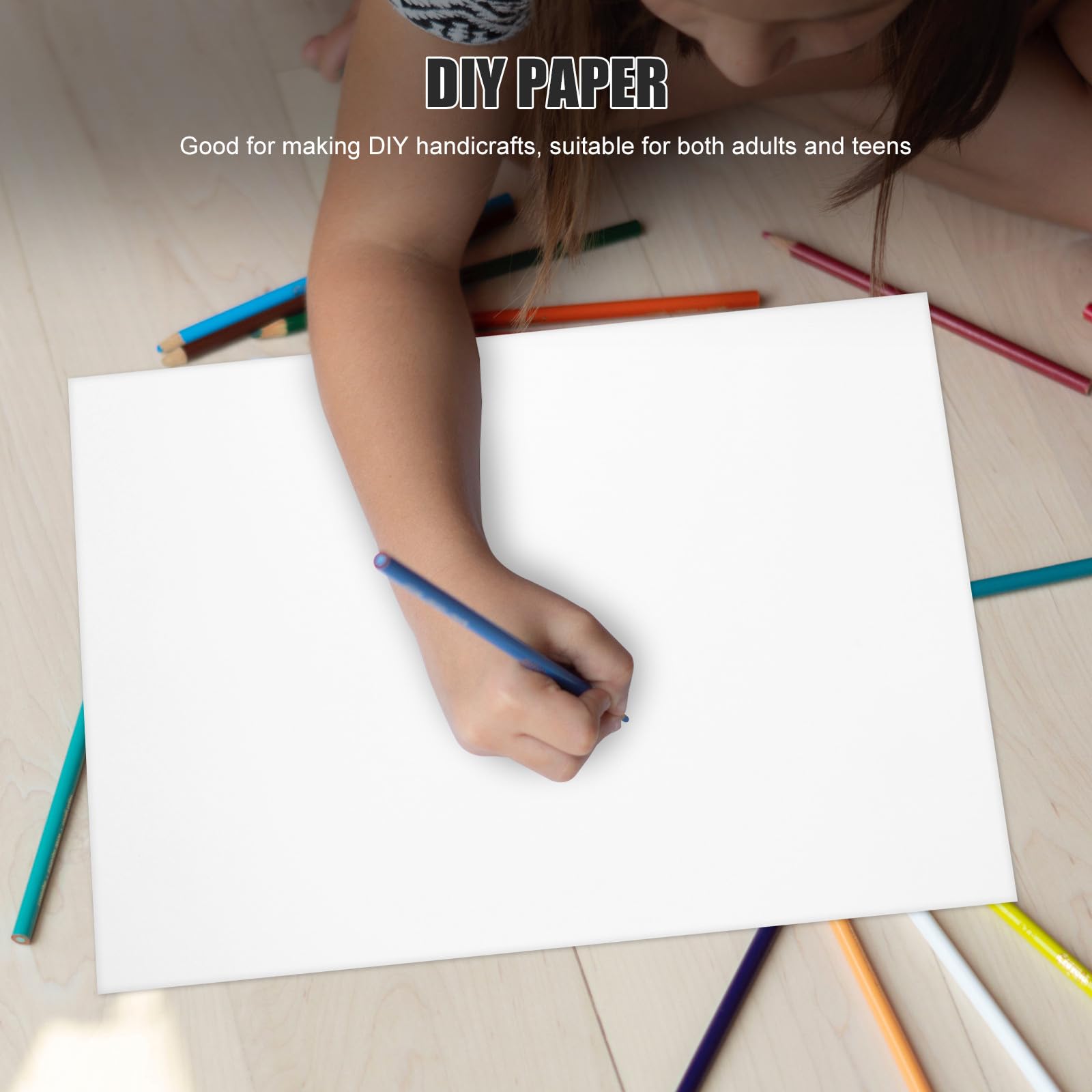 CIMAXIC 50 arkuszy papieru A3 – biały karton o gramaturze 220 g/m2 do druku, broszur i prac rękodzielniczych – papier o dużej gramaturze do tworzenia albumów fotograficznych i modelarstwa