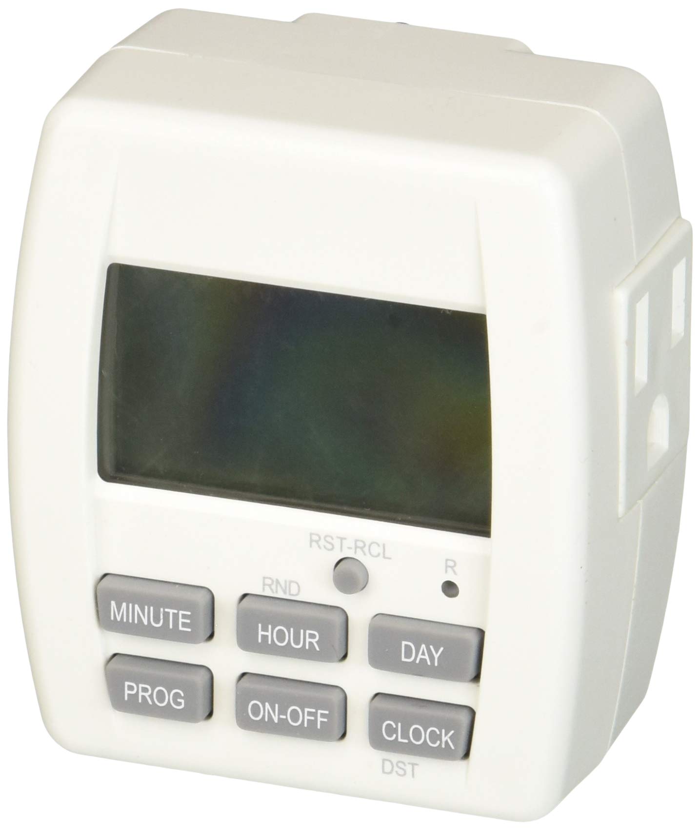 Woods 59889wd Indoor 7 Day Plug In Digital Timer White | Desertcart  Seychelles, image size:1435x1703