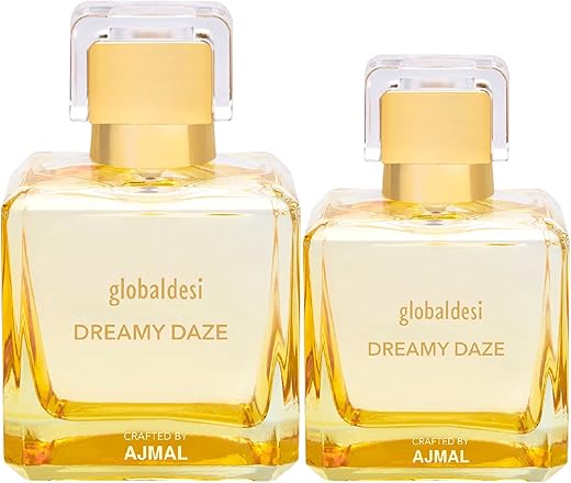 Global Desi Dreamy Daze 100ML & 50ML Pack of 2 Eau De Parfum for Women Crafted by Ajmal