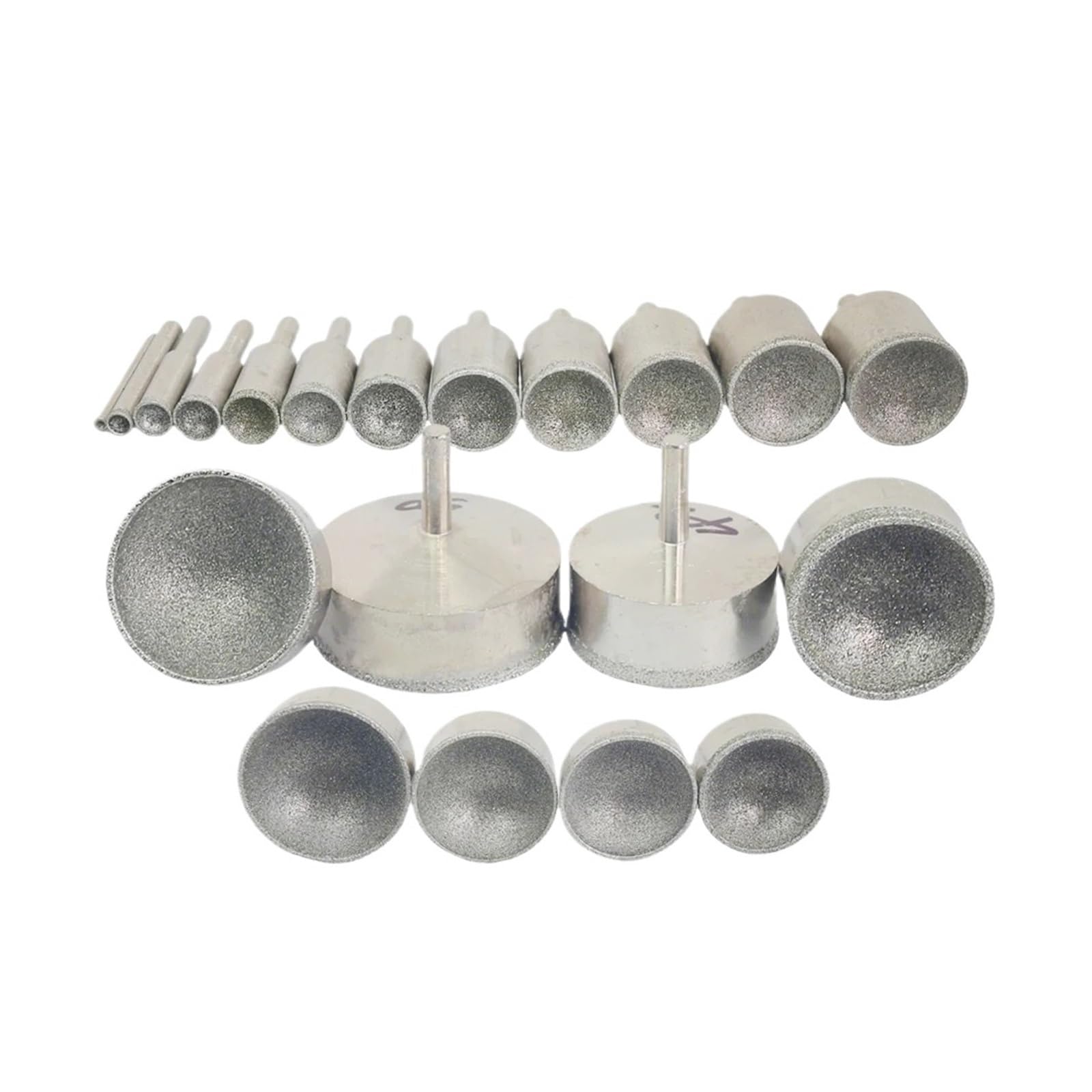 Schleifkopf Dia.3–50 mm Diamant-Schleifkopf für Polieren