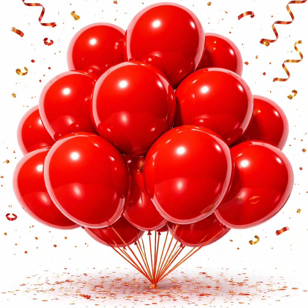 Thickened balloons, 120 PCS Balloons Assorted Colors, Latex Balloons for Kid's Birthday Party, Exquisite Rainbow Balloon, 12 Inches 12 Kinds of Rianbow Colorful Party Balloons Decorations. — Amazon image 19