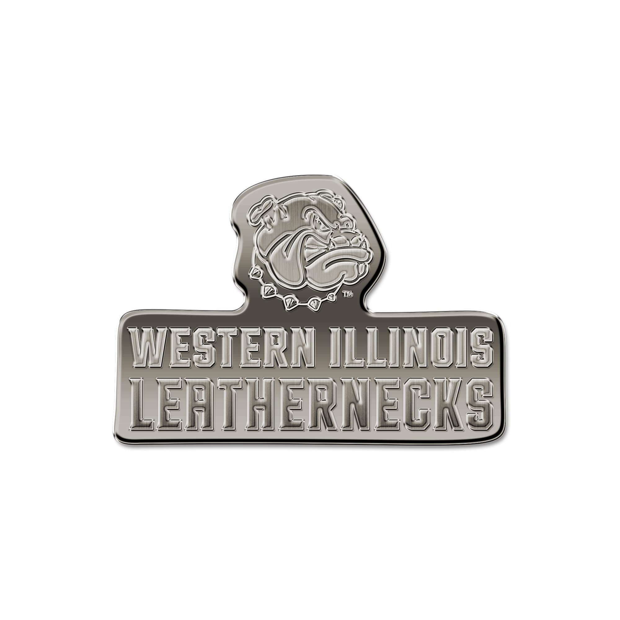 NCAA Standard Antique Nickel Auto Emblem for Car/Truck/SUV