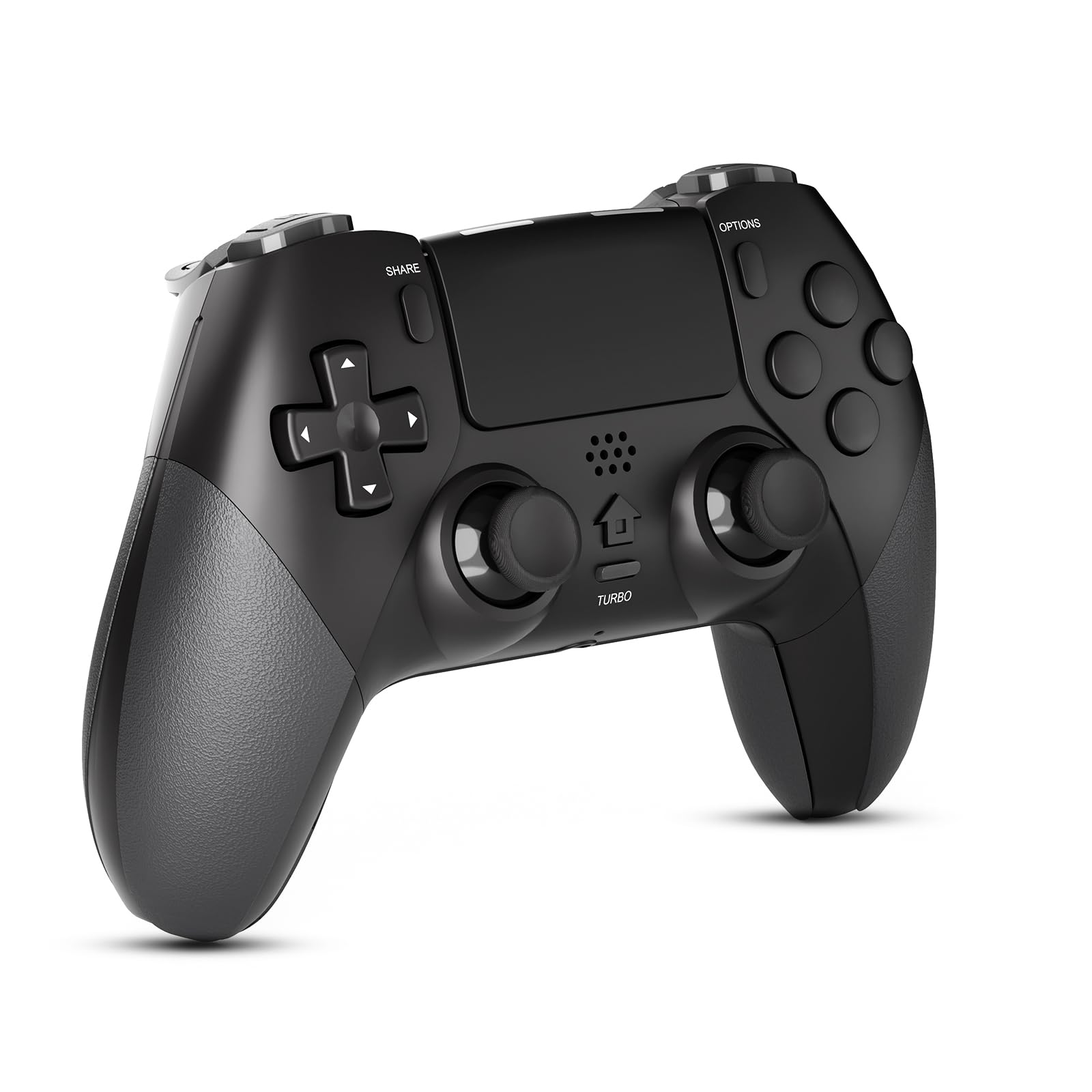 LATEC Mando para PS4,Mando Inalámbrico para P4 Slim/Pro con Vibración, Turbo, Sensor Giroscopio, Conector de Audio y Panel Táctil