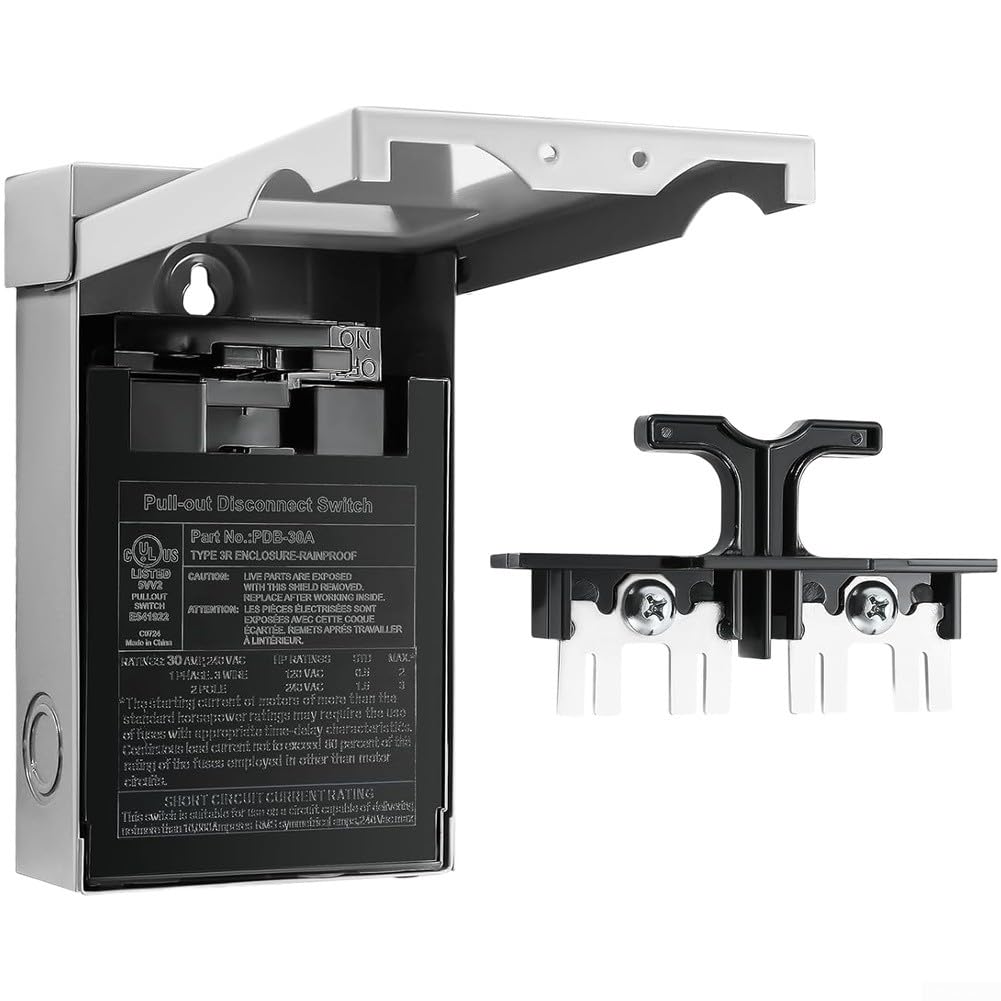 Interrupteur de déconnexion climatisation 120/240V boîtier extérieur mini split