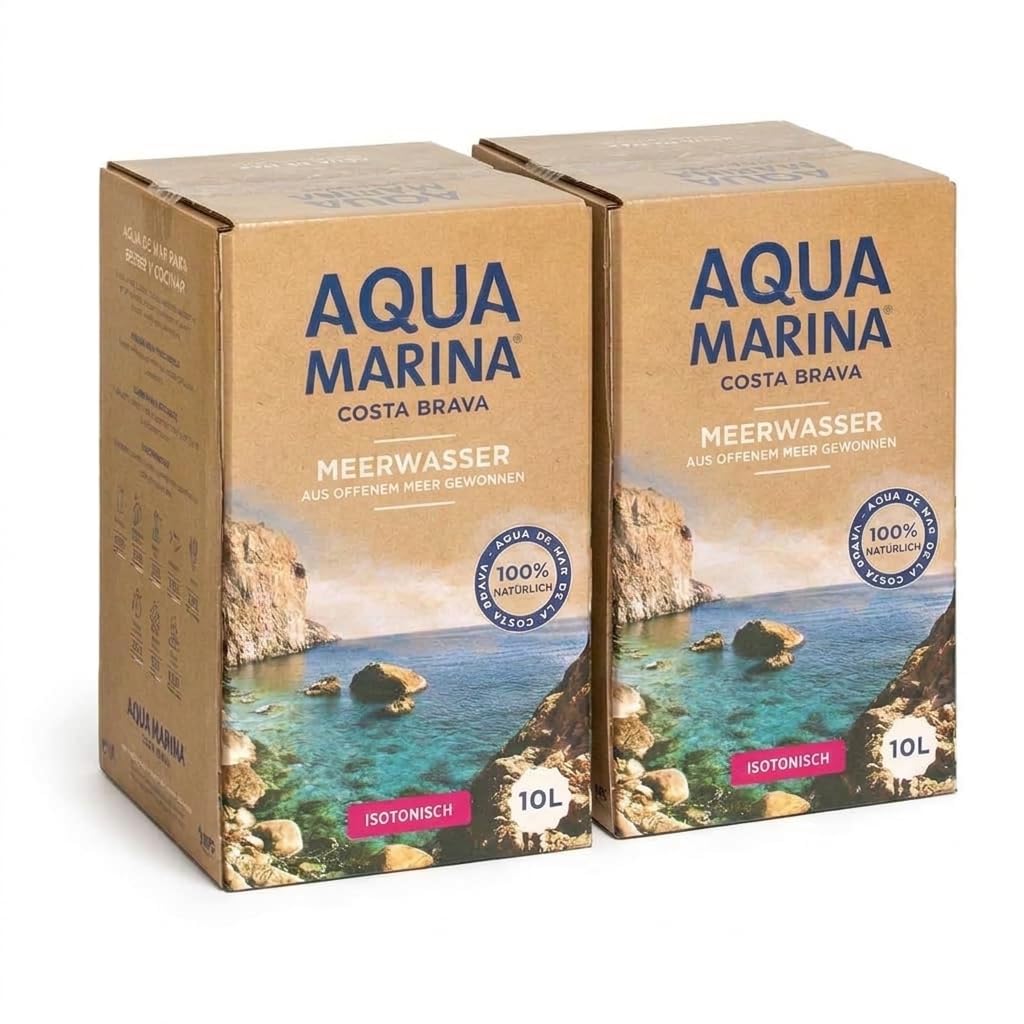 DISTROFARMA Isotonisches Meerwasser | 2x10L Bag in Box | 9g/L