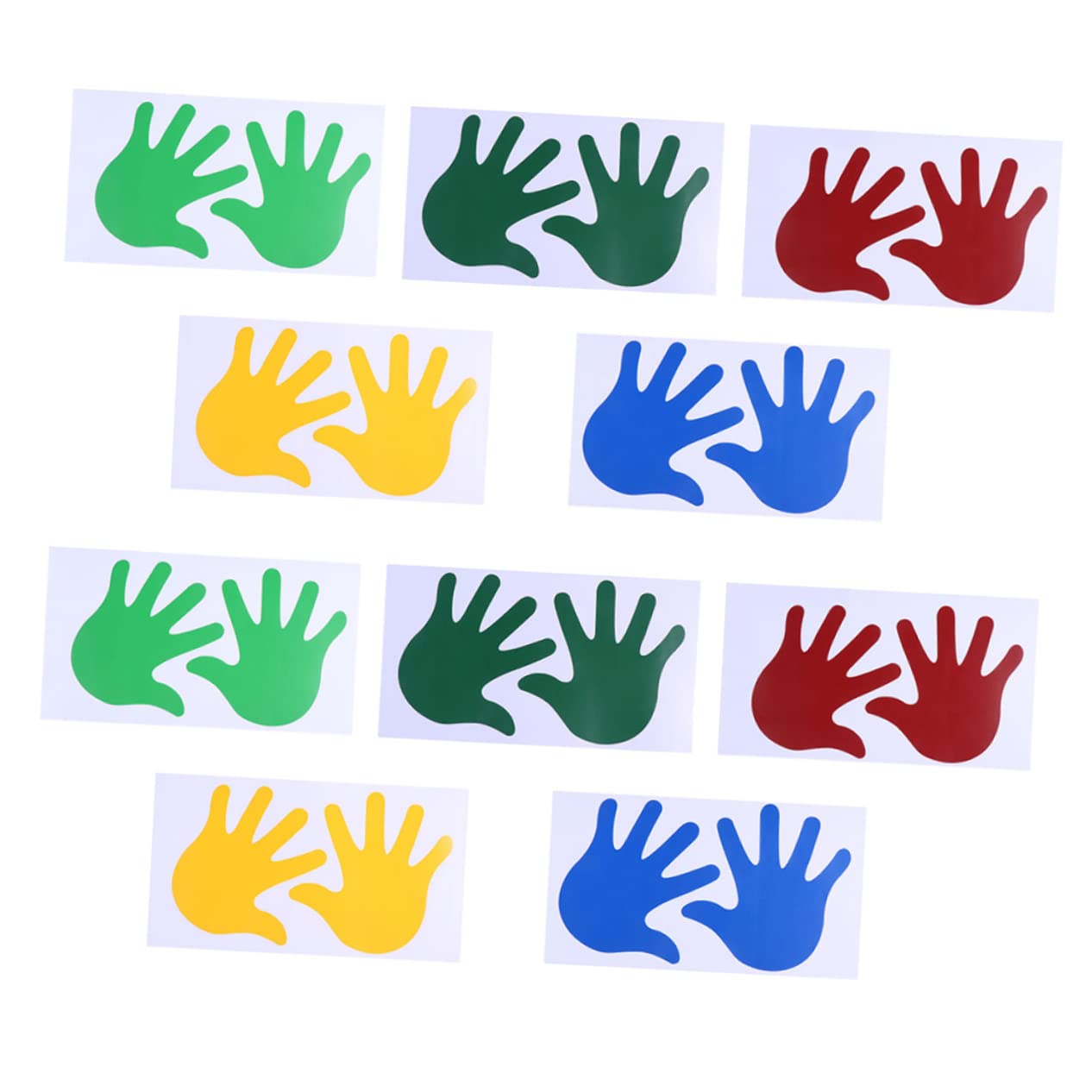 Stickers muraux pour enfants VICASKY : lot de 3 planches déco autocollantes
