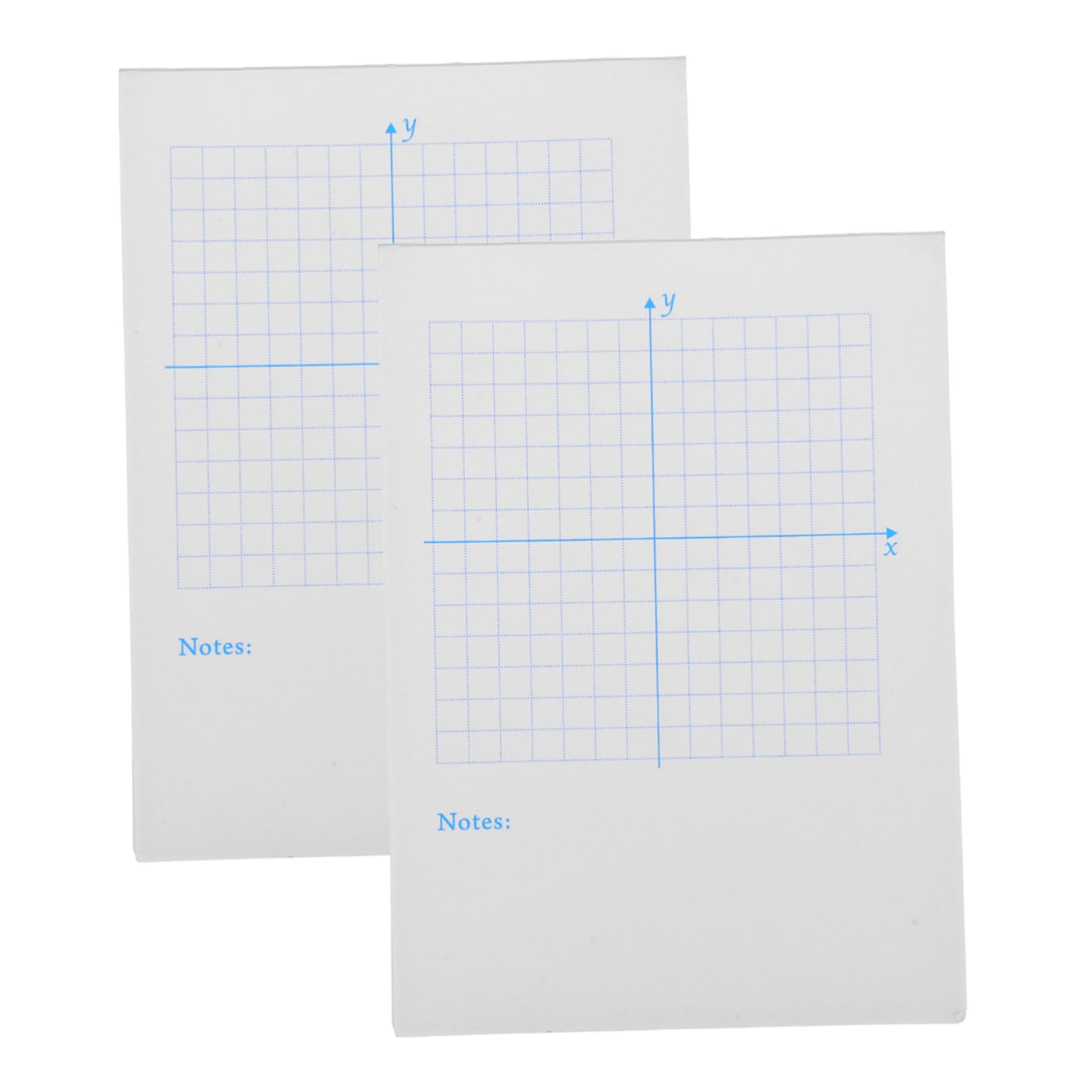 DOITOOL 4 Stück XY -Achsen -Übungsbuch Mathe-Zeichenpapiere -Millimeterpapier Mathe-Millimeterpapier Grafikpapier Papier zum Mathe-Zeichnen Notizblock aus Millimeterpapier Weiß
