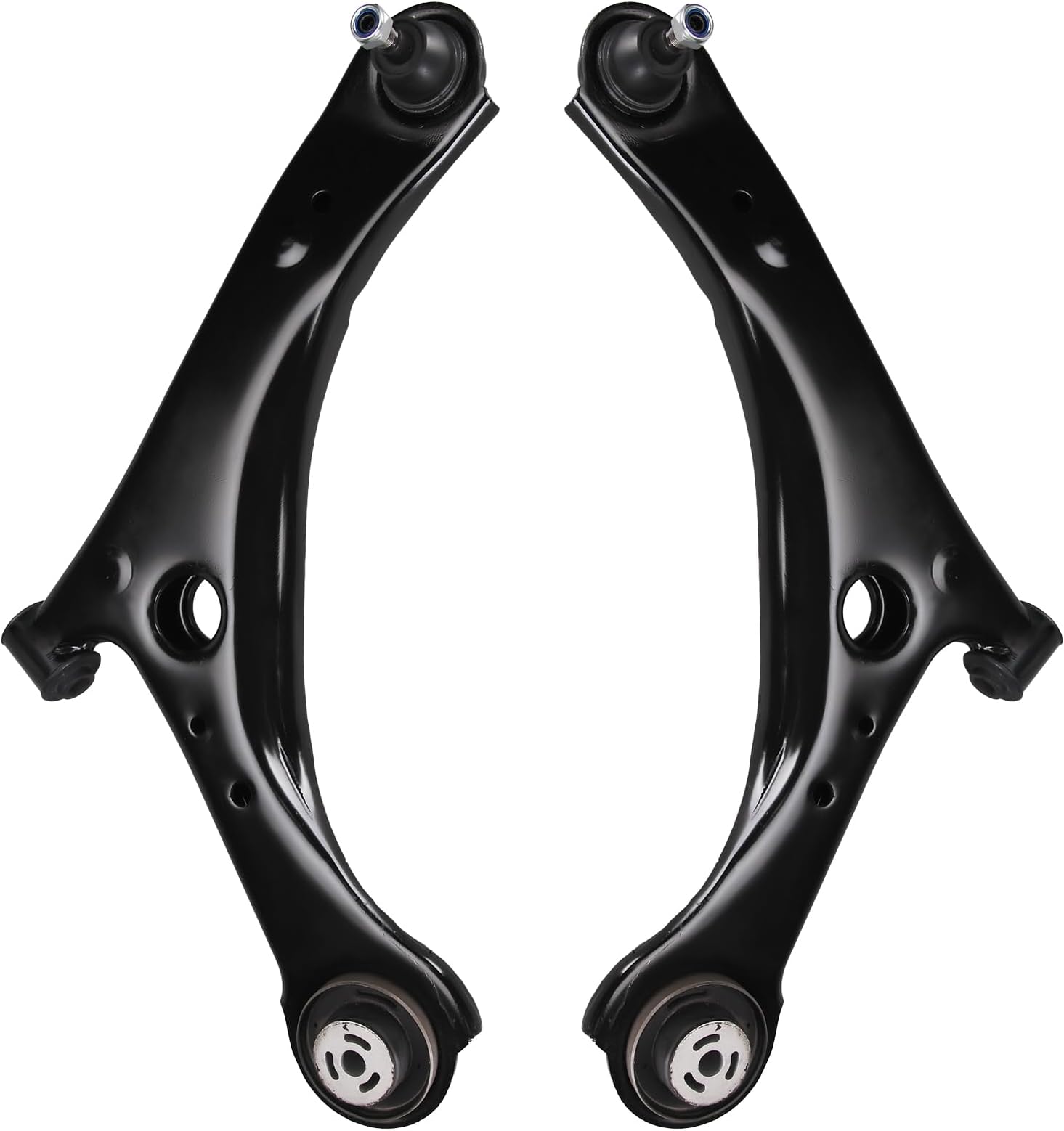 K622033 K622034 2Pc Front Lower Control Arm and Ball Joint Assembly Fit for Dodge Grand Caravan 2008-2020,Volkswagen Routan 2009-2014,Chrysler Town & Country 2008-2016,RAM C/V 2012-2015