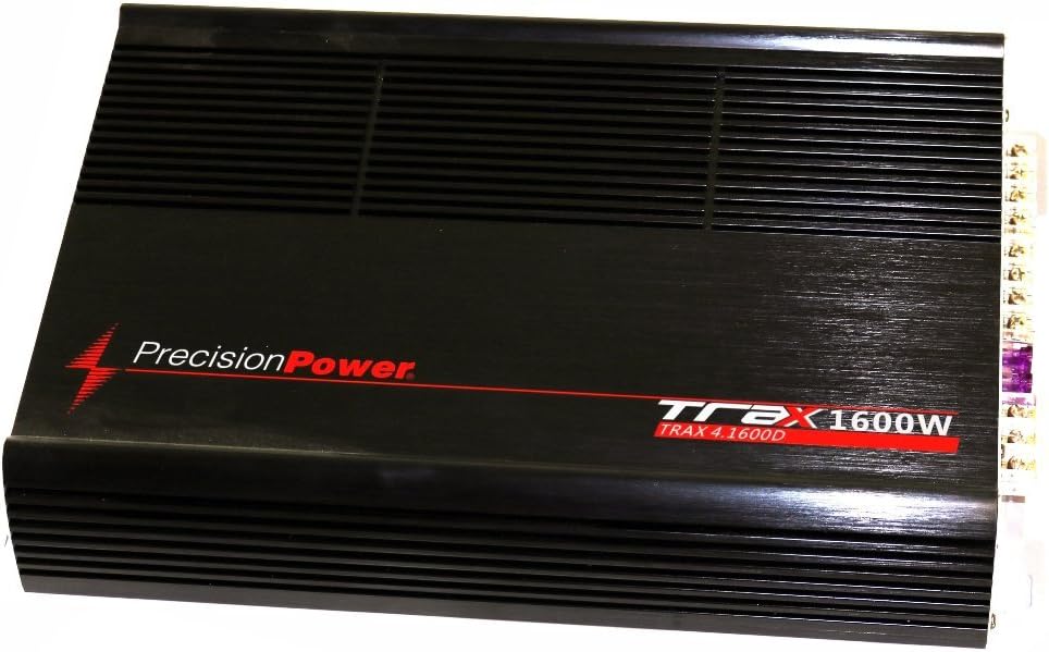 precision TRAX41600D Power 1600W 4 Channel Car Amplifier
