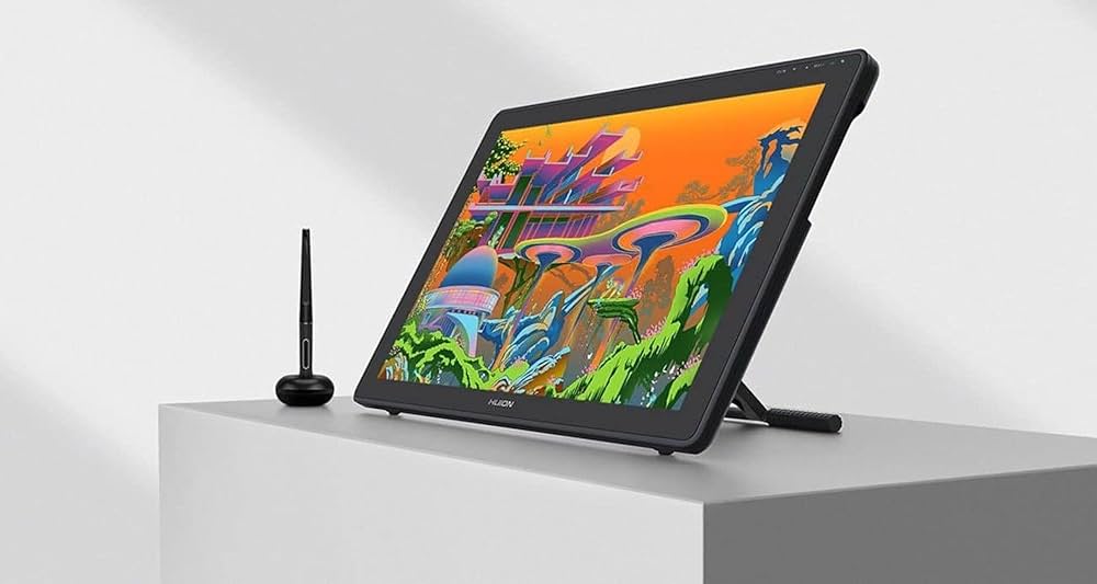 HUION KAMVAS 22 Plus 液タブ Amazon.in: Buy HUION Kamvas 22 Plus QLED Graphic Display Tablet