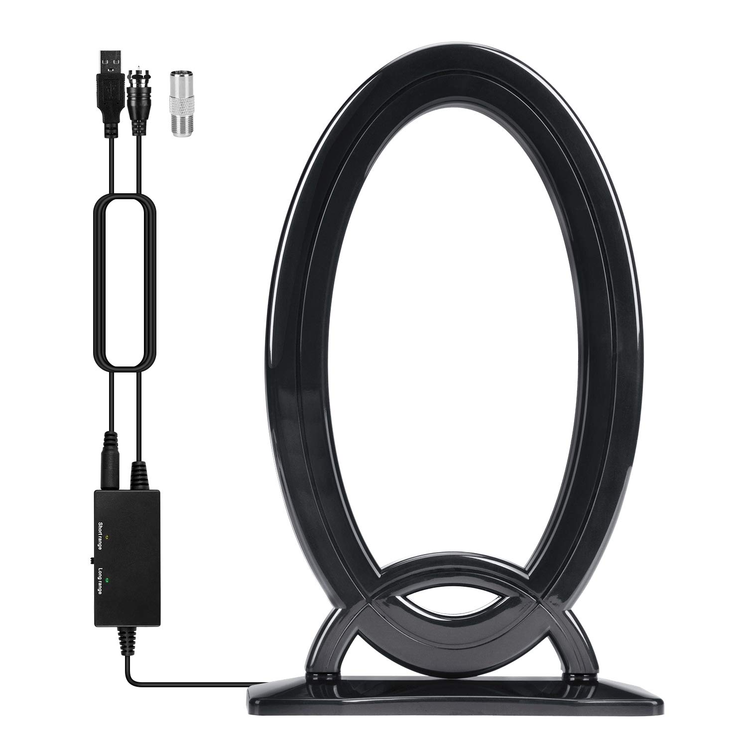 Indoor HDTV Antenna - HDTV 1080P 4K Digital 2019 New TV Antenna, 120 Miles  Long Range with Signal Amplifier for VHF UHF Local TV Channels with 18ft  Coaxial Cable: Amazon.com.au: Electronics