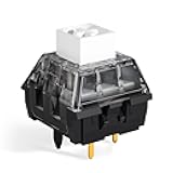 Kailh Box White V2 Switch for Mechanical Gaming Keyboard, 5 Pin Clicky Switch （Box V2 White,108PCS）