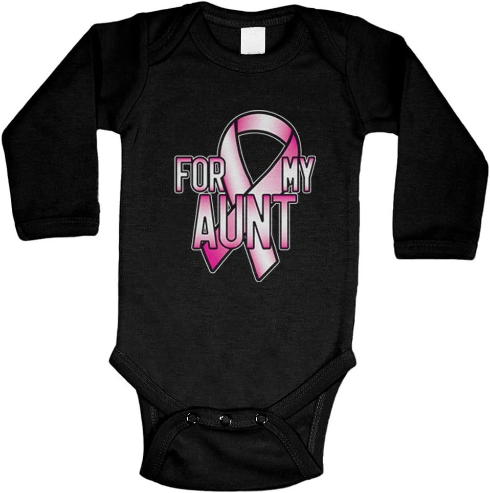 Tcombo for My Aunt - Breast Cancer Ribbon Bodysuit