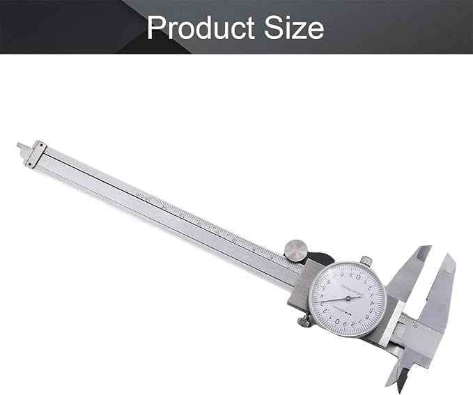 Calibrador Vernier Mecánico 150mm Precisión 0.02mm miniatura 2