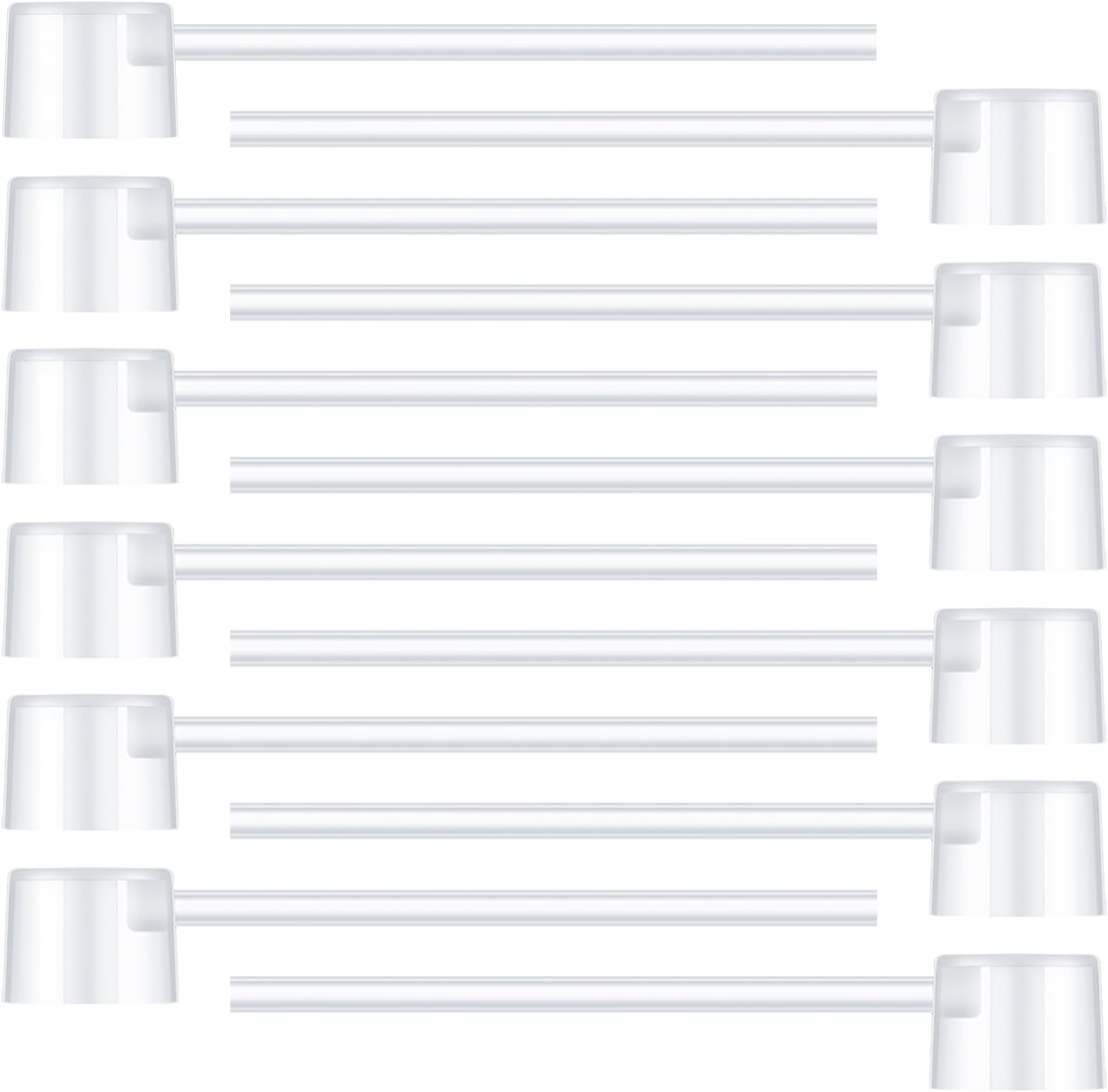 Honoson 24 Packs Perfume Dispenser Pump Perfume Refill Pump Cosmetic Dispenser Transfer Tool for Travel Refillable Spray Bottle