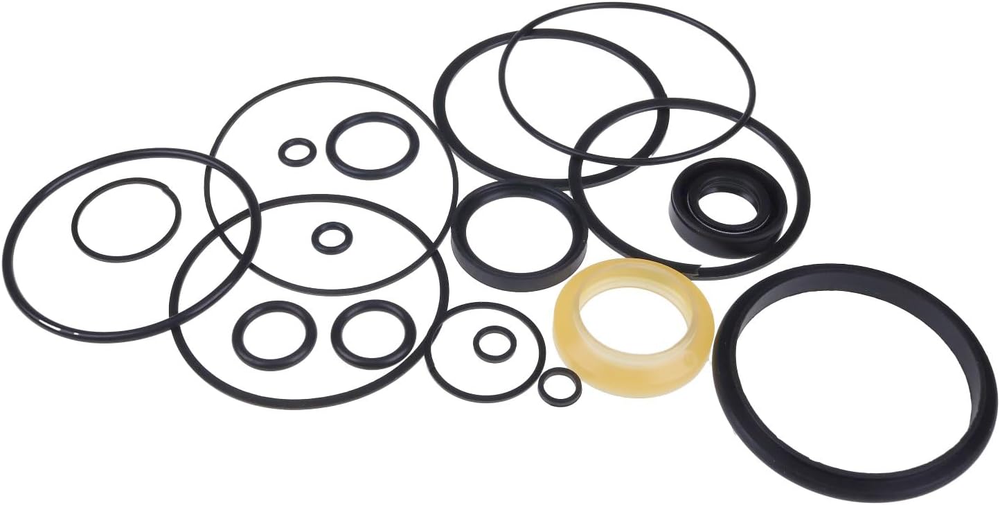 830860M92 Power Steering Cylinder Seal Kit Compatible with Massey Ferguson 30 50 65 150 165 175 200+