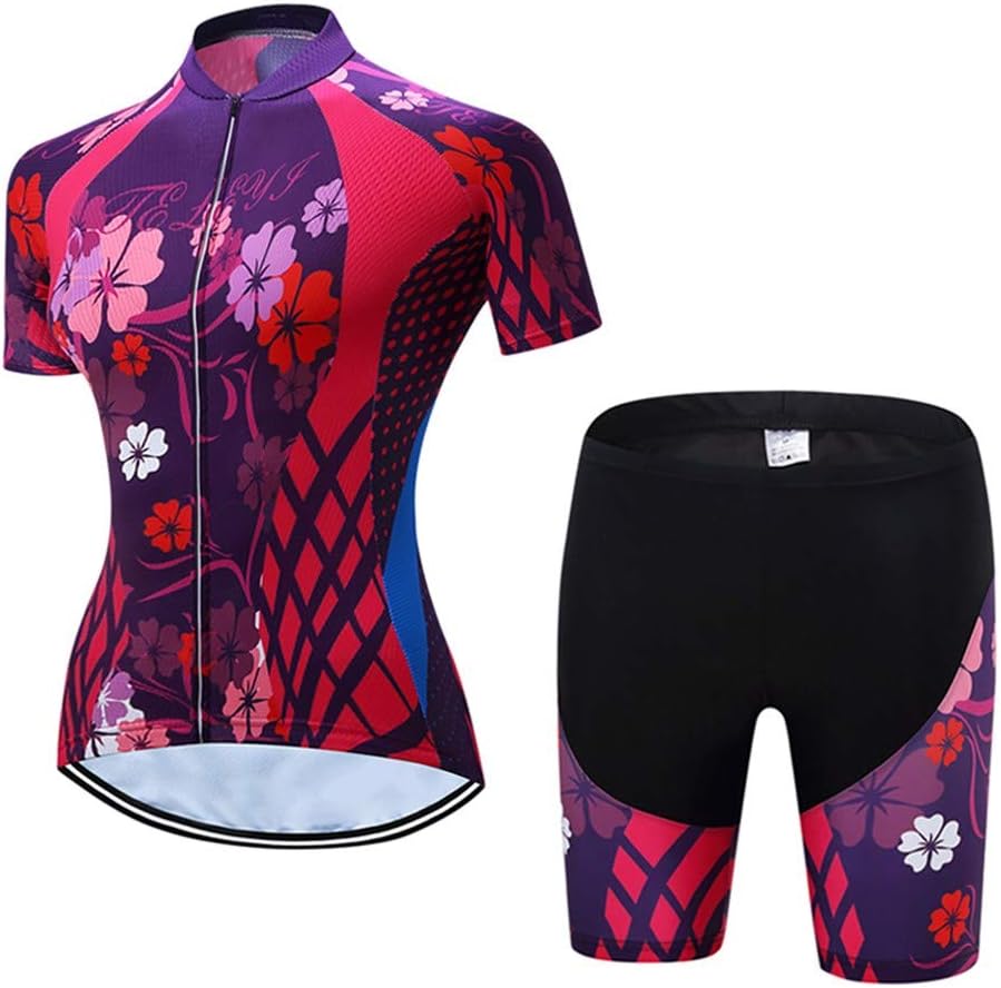 Tables Womens Cycling Jersey and Bib Shorts, Cycling Shorts