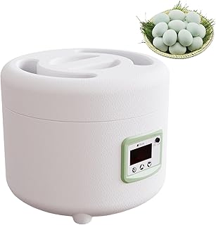 Incubadora para incubadora de huevos, incubadora digital totalmente automática para 6 huevos, huevos guiados independientemente, criador de pollos, patos, pájaros y co -