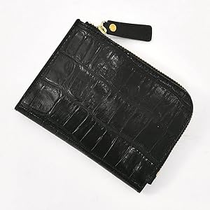 タ*8様 フェリージ FELISI 二つ折りL字ジップクロコ型押し1058 ブラ Amazon | [フェリージ] 2つ折り 財布 メンズ ウォレット 1058/SA