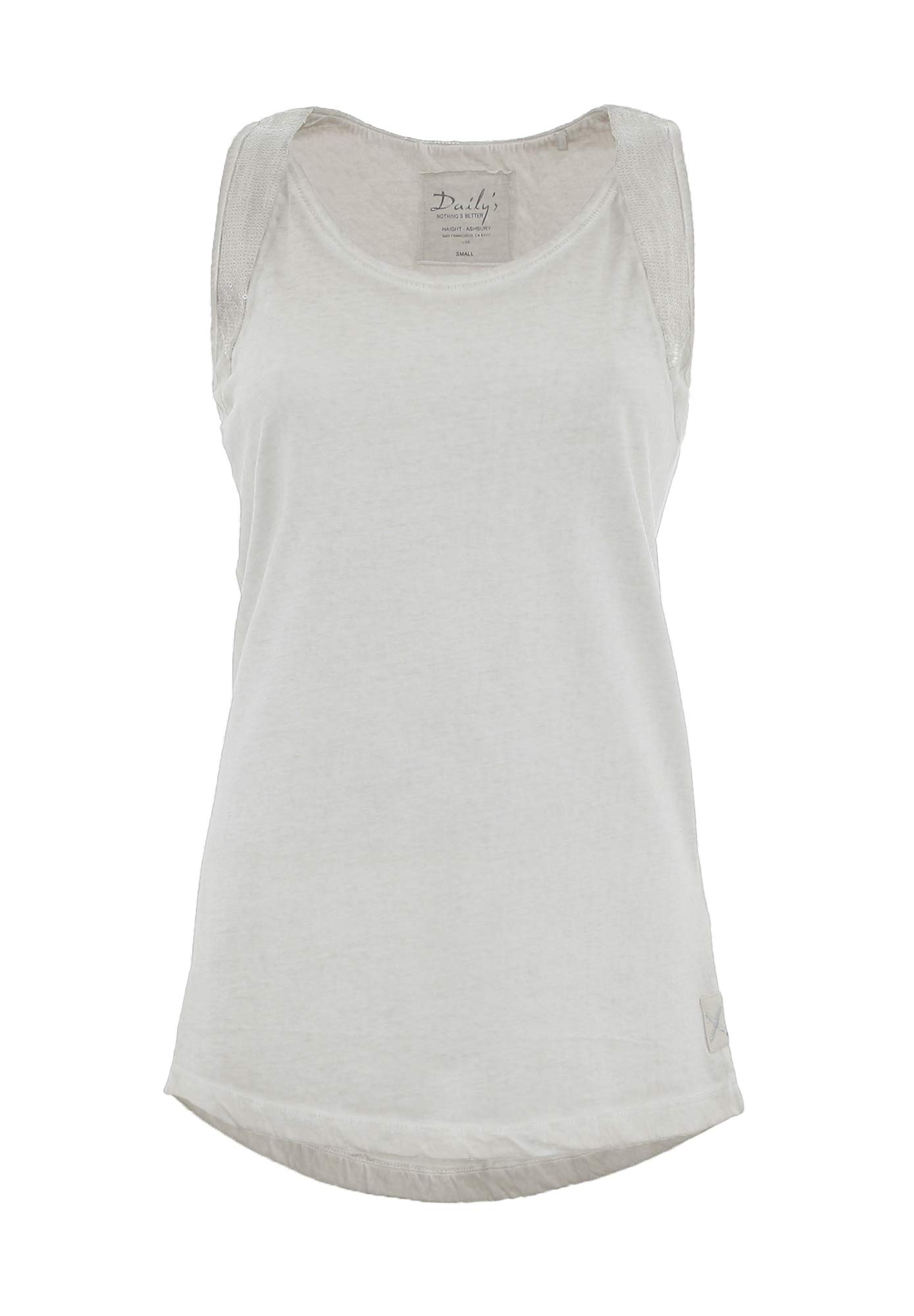 Top en coton bio pailleté IHA haut de gamme éco-conçu