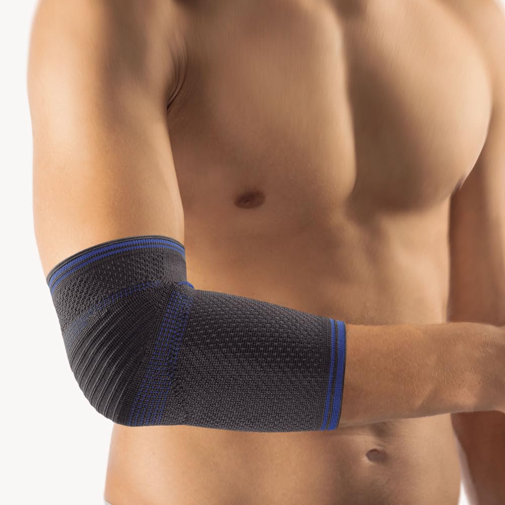 Bort KubiTal Ellenbogen-Polster-Bandage M grau