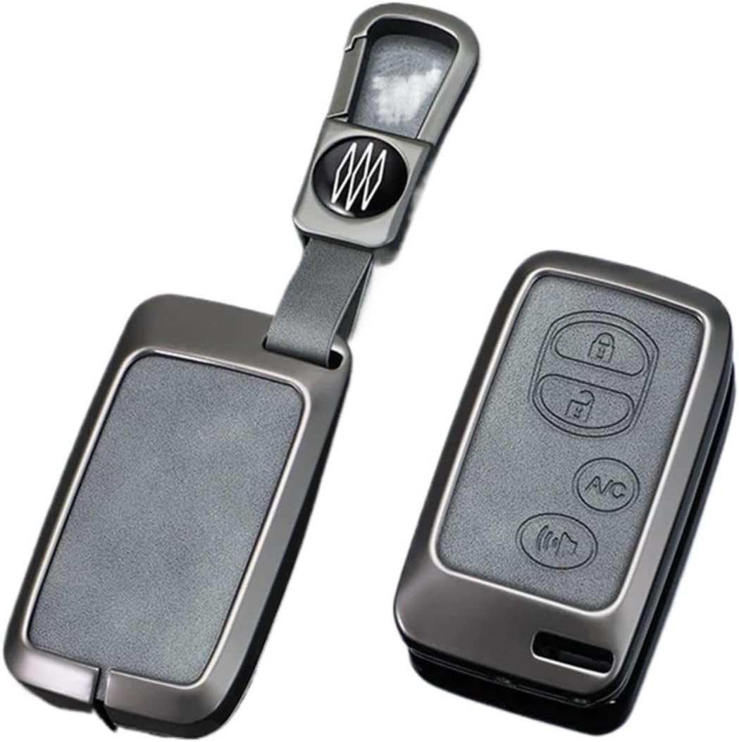 Car Key Case Compatible for Toyota Prius 30 /Alpha Aqua/ Land Cruiser/ Auris Compatible for Lexus LX Series 2012 - 2014(Green)