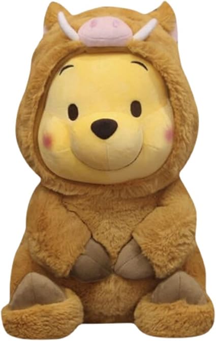 Amazon Co Jp おもちゃ ぬいぐるみ くまのプーさん プーさん 仮装 ディズニー キャラクター ふわふわ もふもふ アニメグッズ かわいい 萌え 癒し系 お誕生日 クリスマス ピグレット ティガー イーヨー ラビット カンガルー Pooh Bear おもちゃ