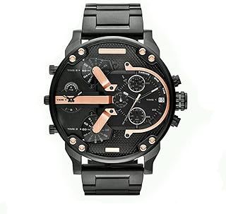 FENKOO Männer Uhrquarz wasserdichte Sport-Uhr-Kalender echtem Edelstahl Armbanduhr montre reloj relogio