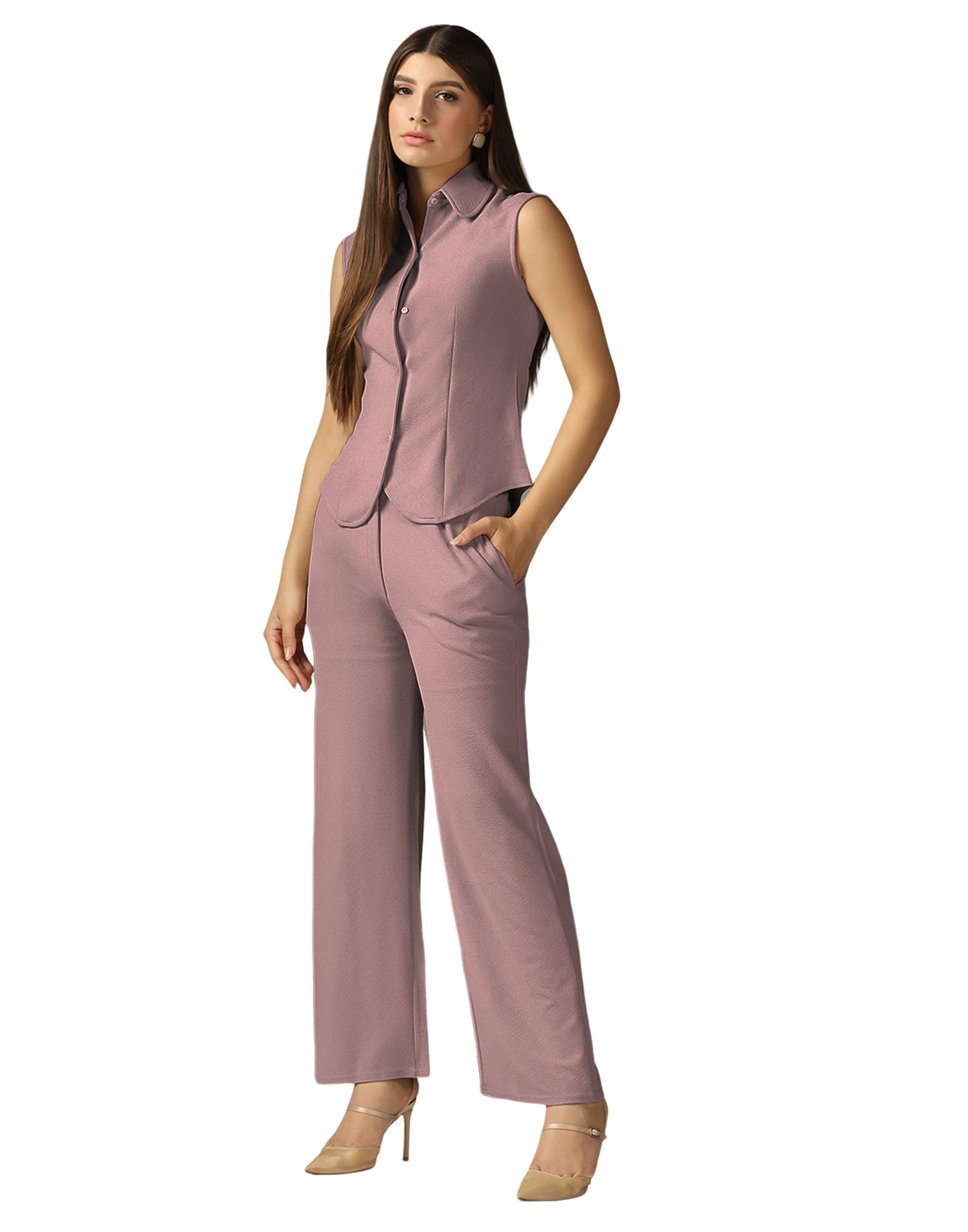 selvia Women's Tops and Trouser Co ord Set| Lycra Dress for Woman Stylish-picture-35