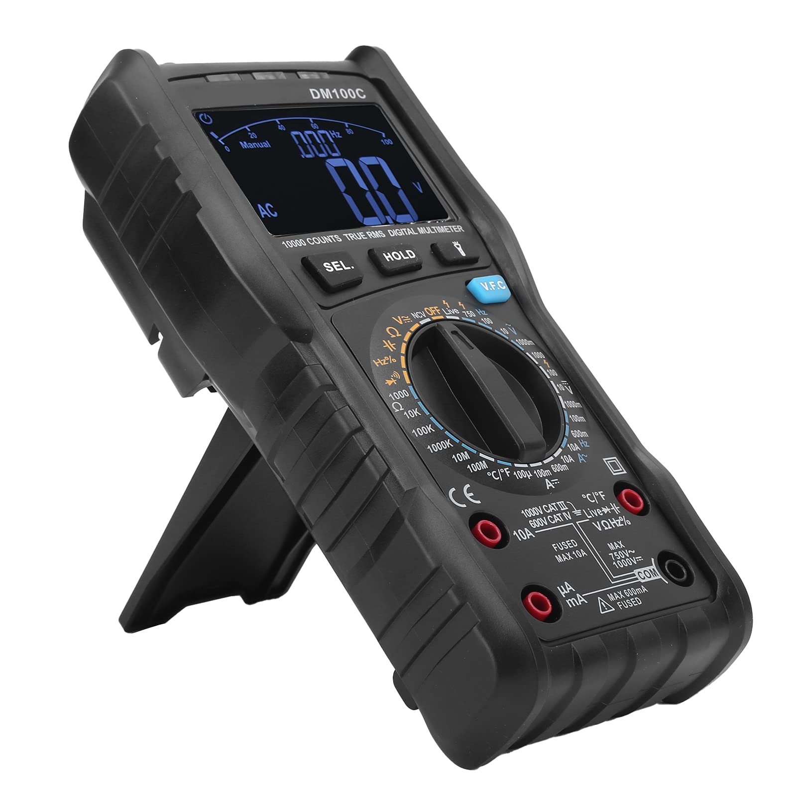 ALTA Accuratezza Digital Digital Multimetro Portatile Tester Elettrico Auto-range per Elettricisti e Appassionati di Fai-da-te