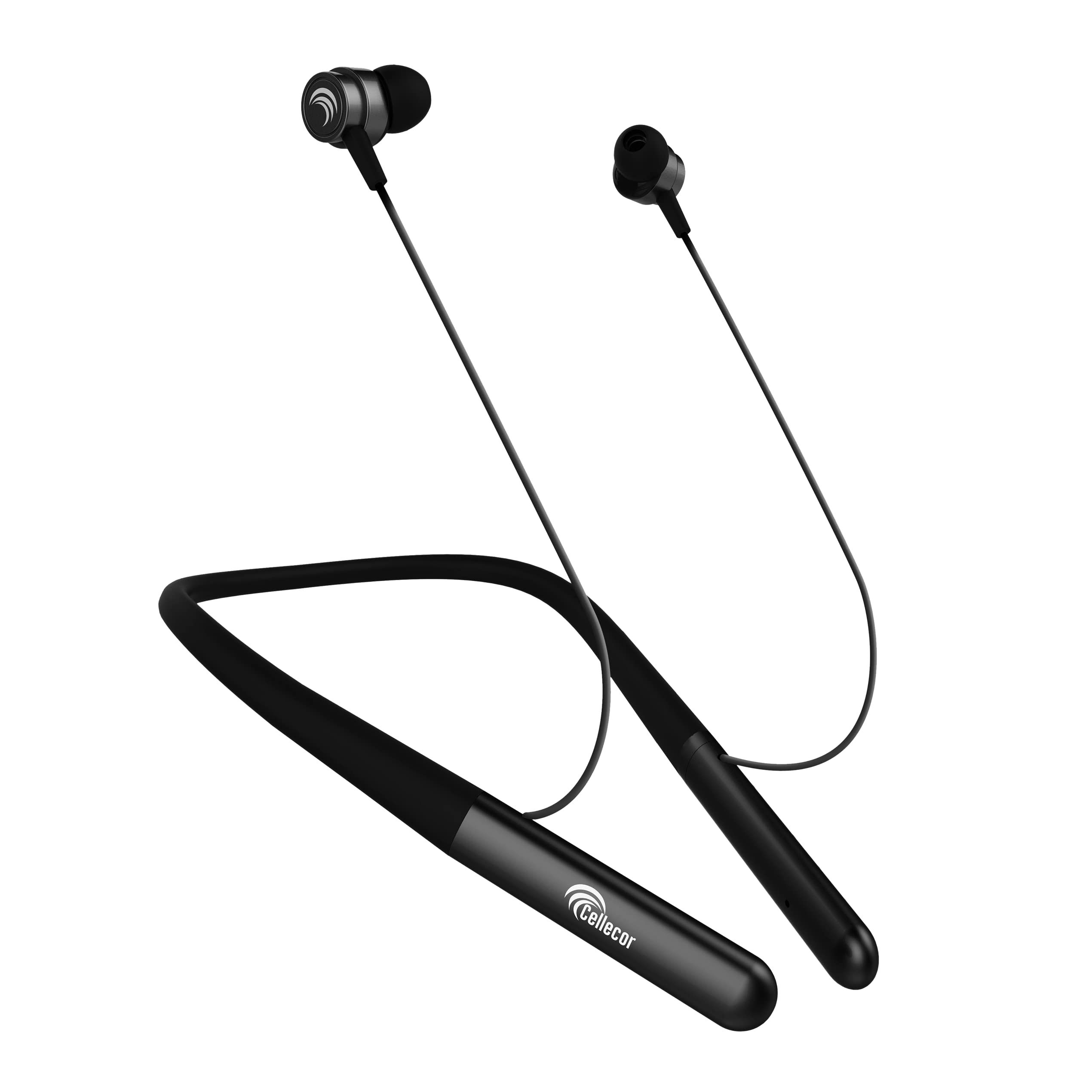 CELLECOR BS-1 Wireless Waterproof Bluetooth Earphone Neckband with Big 30 Hours Playtime (Black) (B0BFBG886G) Amazon Price History, Amazon Price Tracker