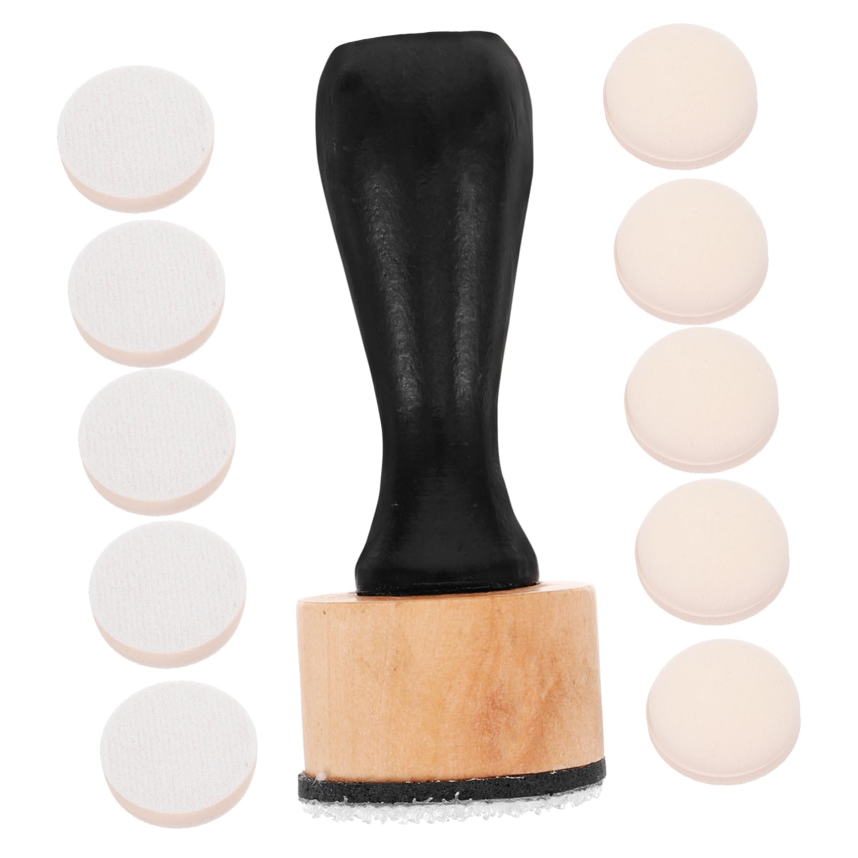 HOMSFOU 5 Sätze Schwämme für DIY Handwerksprojekte Vielseitige Stempel für Farben und Pigmente Einfach zu Verwenden für Erwachsene für Bastelarbeiten