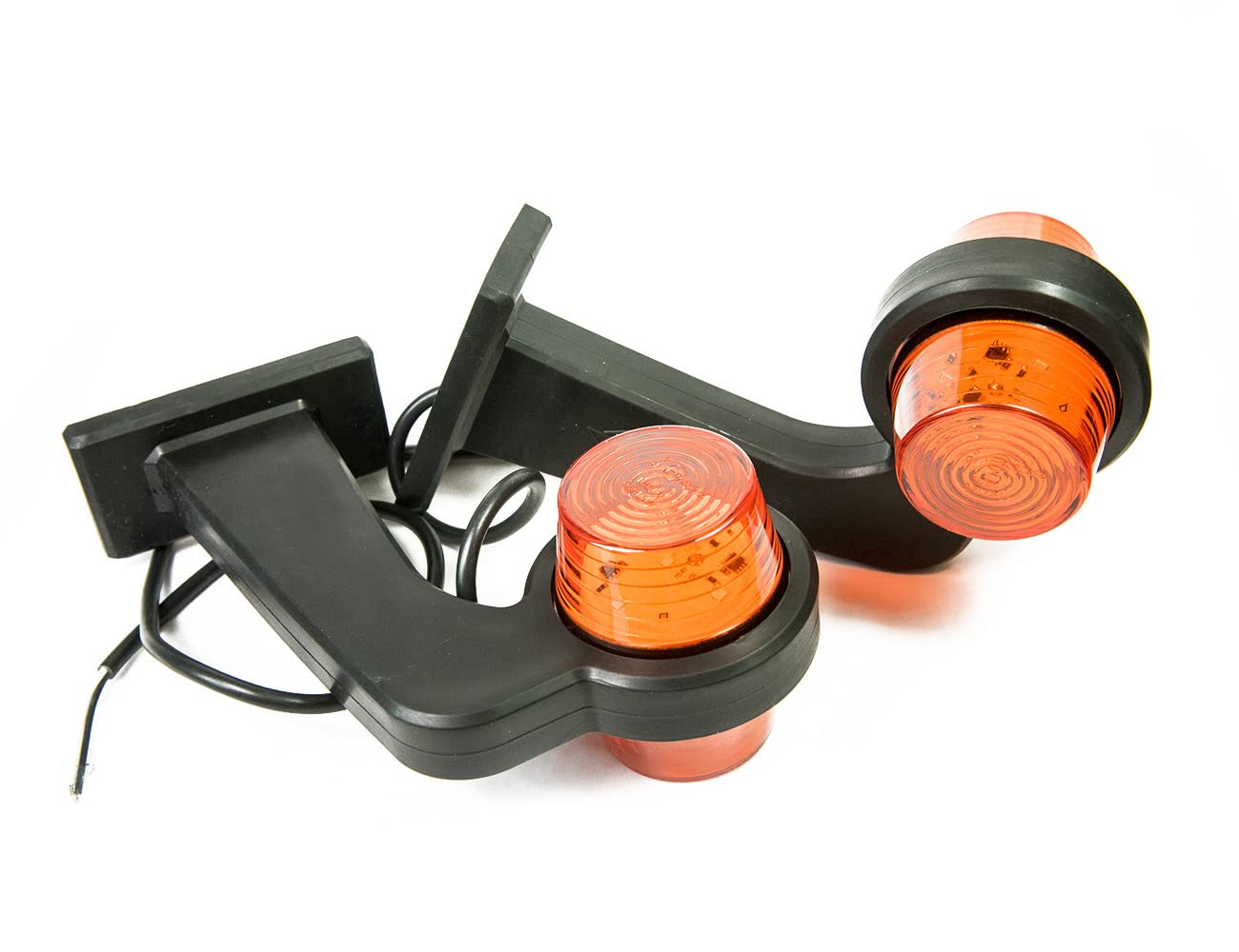 Feux De Gabarit LED Web Truck 12V/24V - Caoutchouc Flexible IP68 - Pour Camion, Caravane, Voiture