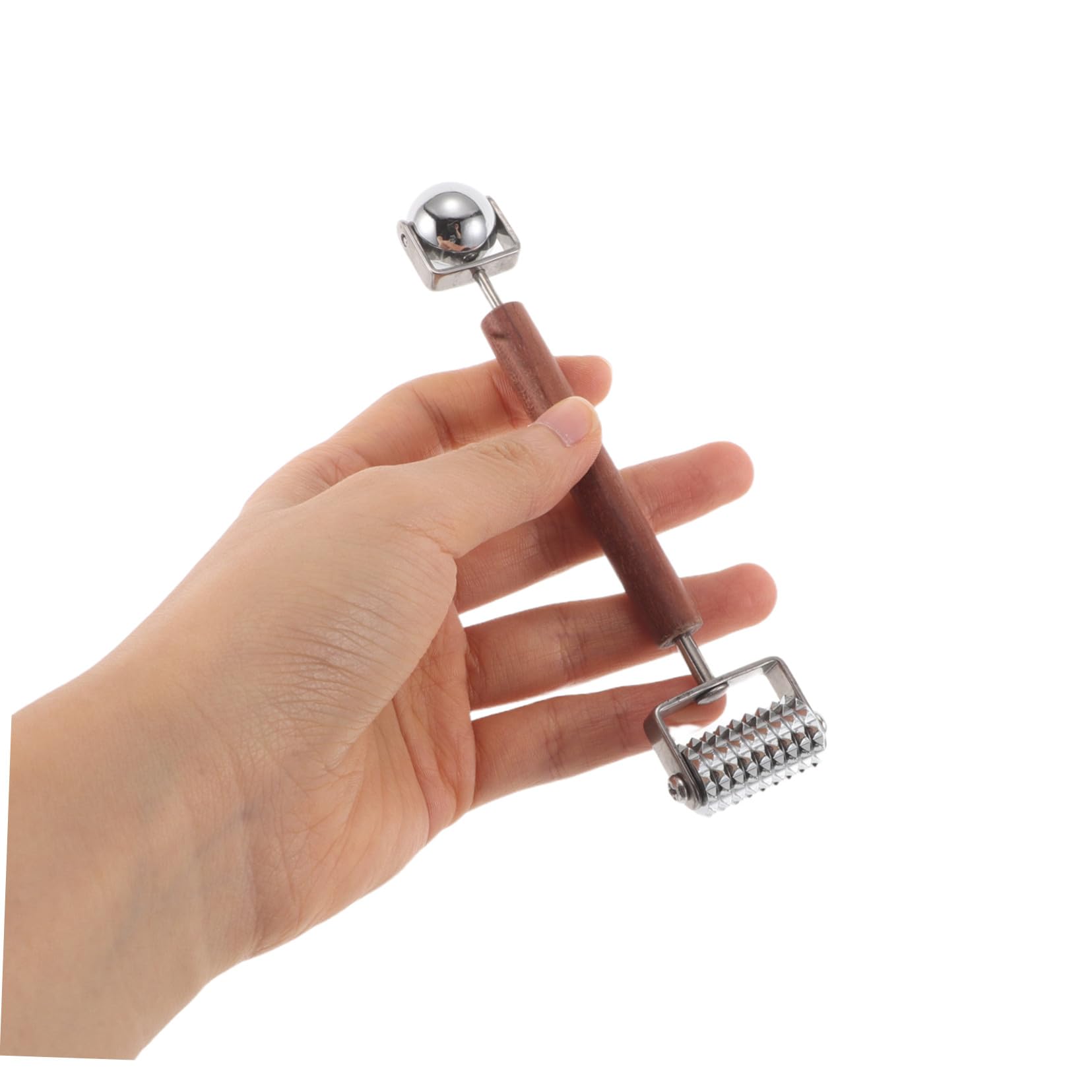 Beaupretty Masaje Facial Manual Bastón de Masaje Facial para Herramienta Rodillo de Ojos Giratorio Masajeador de Rodillo de Belleza para Cuidado de Piel de Ojos y Antienvejecimiento