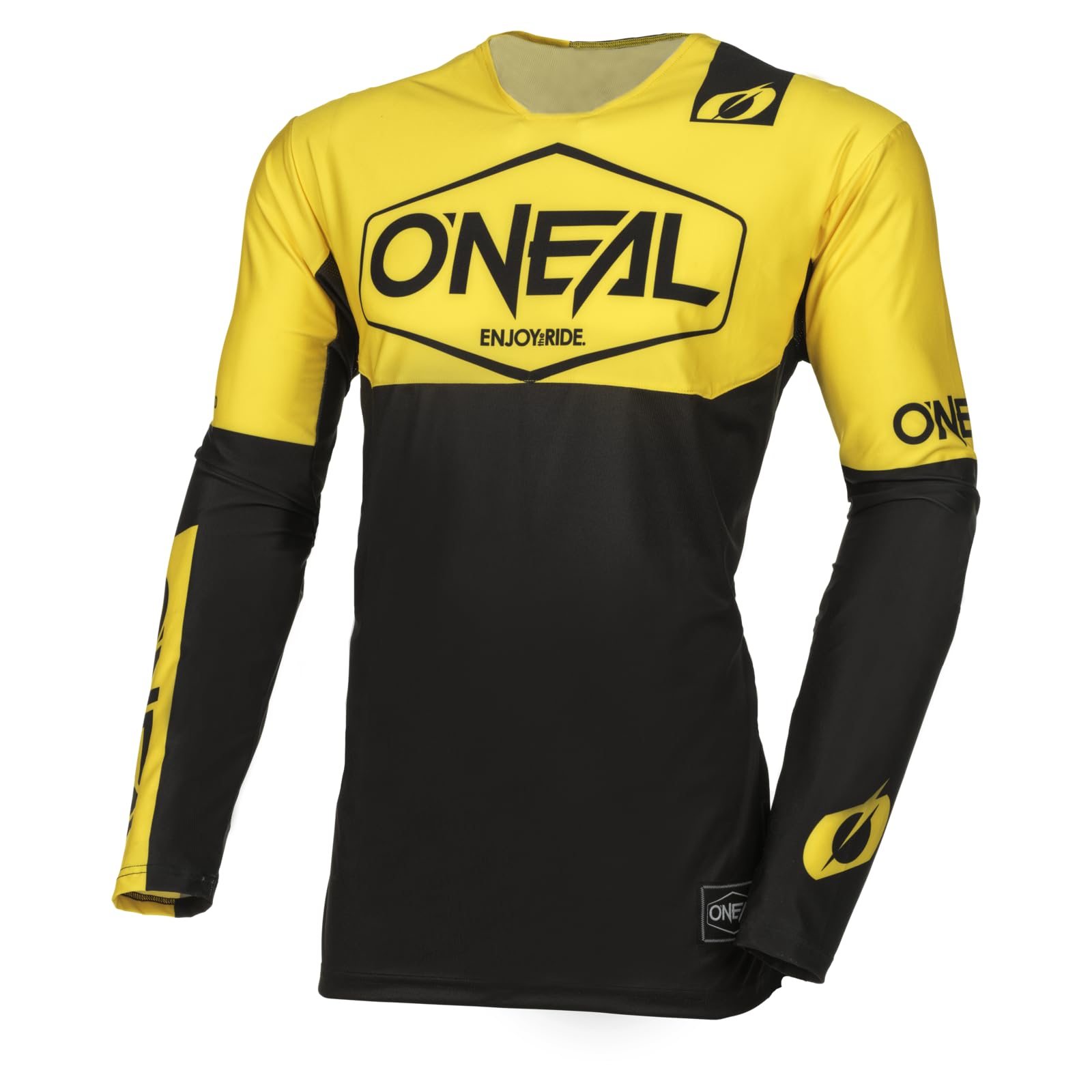 Maglie Mtb Uomo Enduro O'NEAL | Maglia Da Motocross A Manica Lunga | MX  Enduro | Protezione Gomiti Imbottita, Collo A V, Traspirante | Maglia  Element Voltage V.24 | Adulto | Nero Verde | Taglia S Fox Mtb