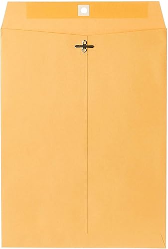 Miniatura 8 de Mead - Sobres con broche metálico 6x9, Marrón