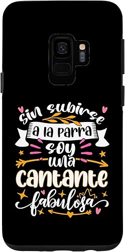 Funda para Galaxy S9 Una Cantante Fabulosa Divertida Mujer Regalos Música