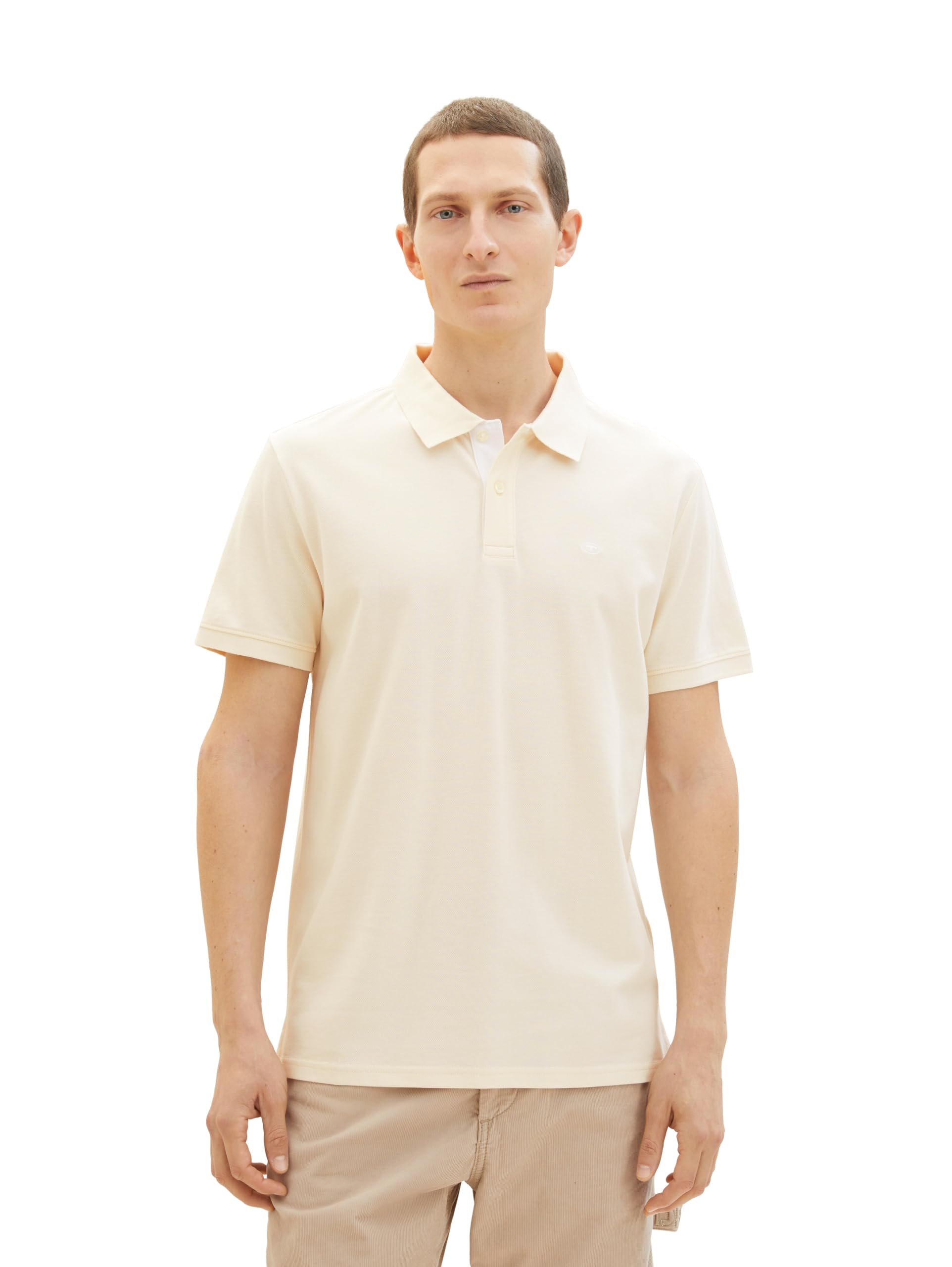 TOM TAILOR Herren Basic Piqué Poloshirt