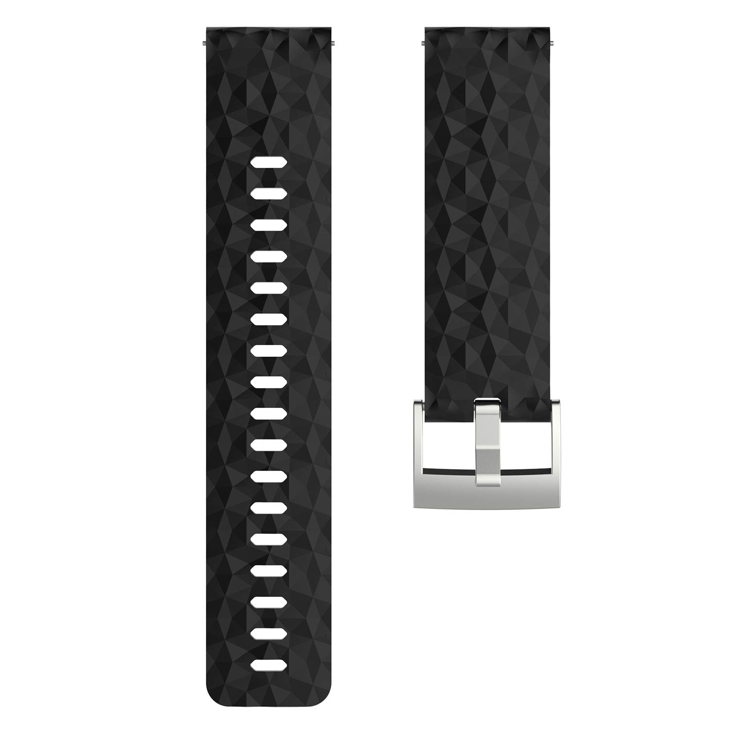 Cinturino In Silicone 24mm Per Suunto 7, 9 Baro, D5, Spartan Sport – Universale HR