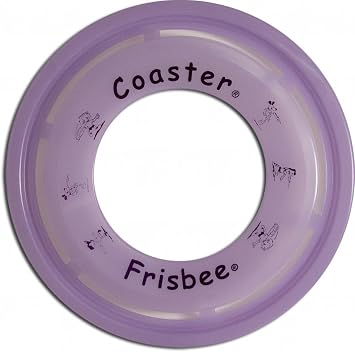 Wham-O Coaster Ring Frisbee - Single Flying Disc - Easy to Catch Purple