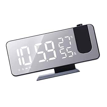 プロジェクター時計 Amazon.co.jp: プロジェクション目覚まし時計 デジタル時計 180