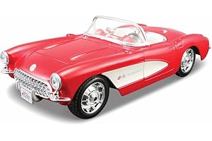 Maisto Assembly Line 1957 Chevrolet Corvette: A Classic Car Model Kit for...