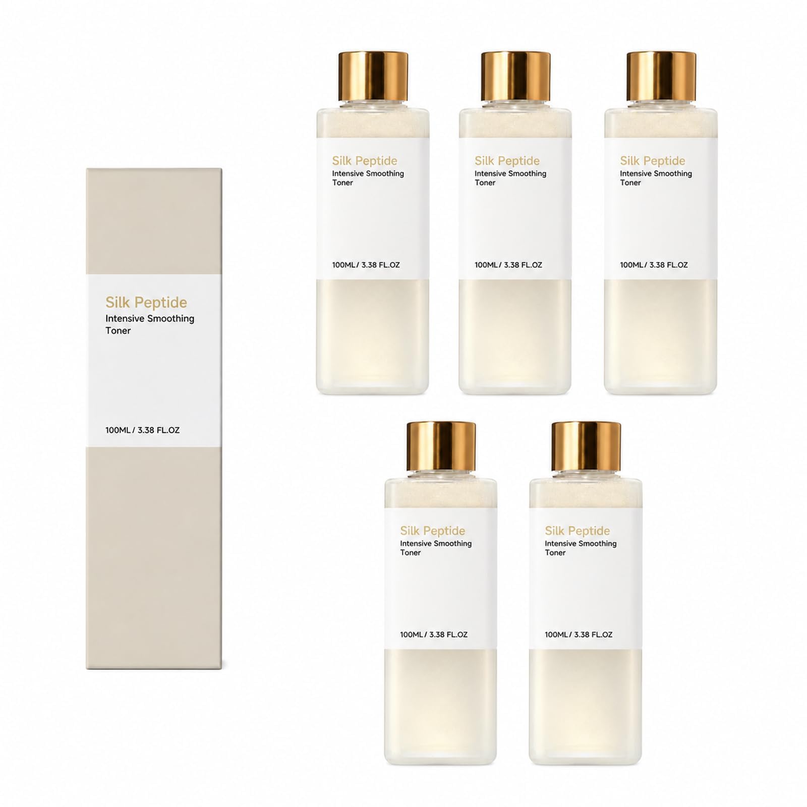 Silk Peptide Facial Toner Rend peau plus ferme, plus lisse