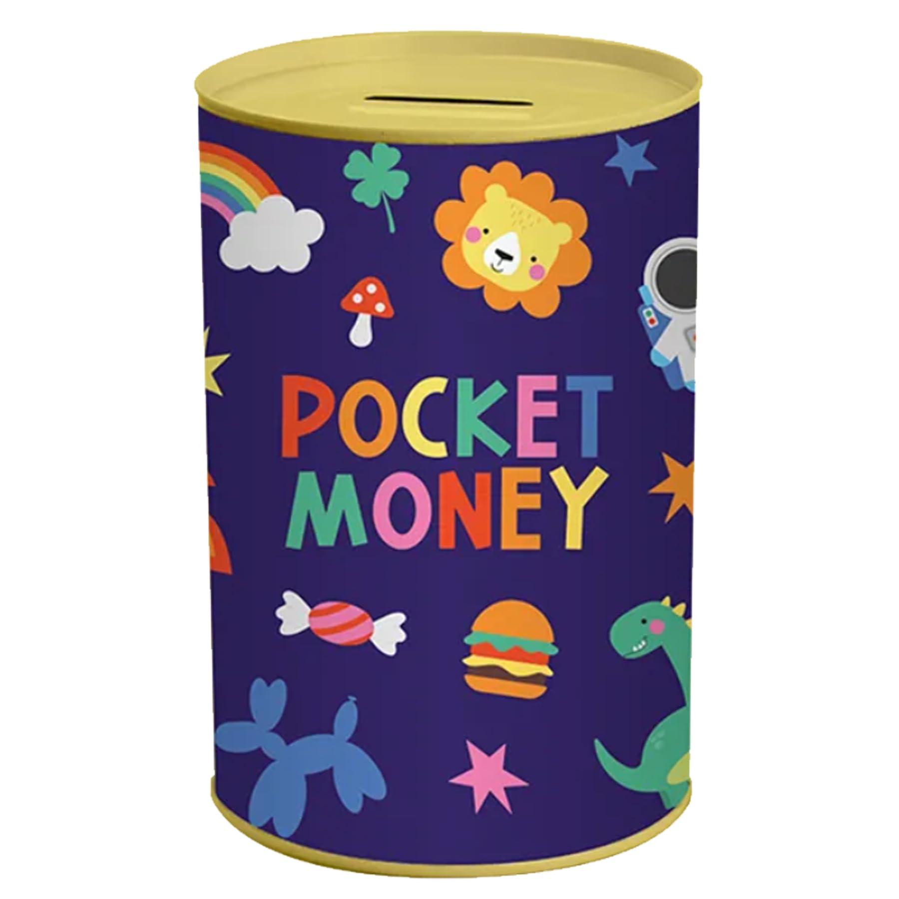 Money Tin/Money Bank/Savings Bank -Suitable for Adults or Children - Birthday, Christmas, Father's Day or Mother's Day (Pocket Money)