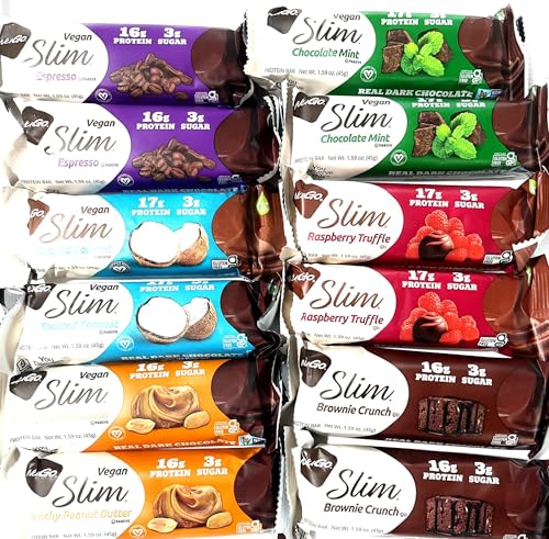 Variety Slim Protein Bar Pack Proteínas 12 Unidades miniatura 1