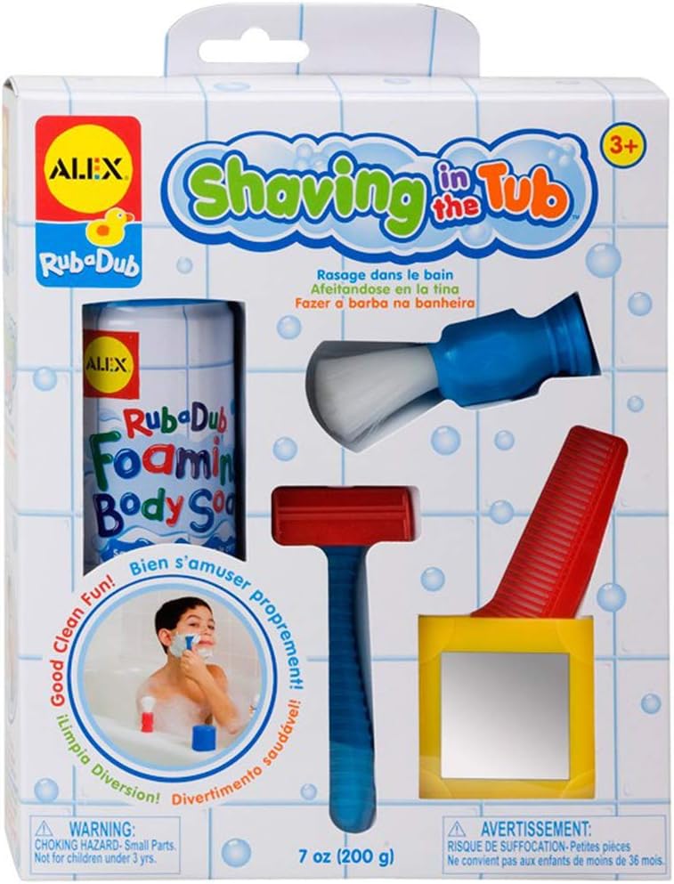 ALEX Toys Rub a Dub Shaving in The Tub Shaving Kit Toys